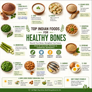 What are the top Indian foods for healthy bones?