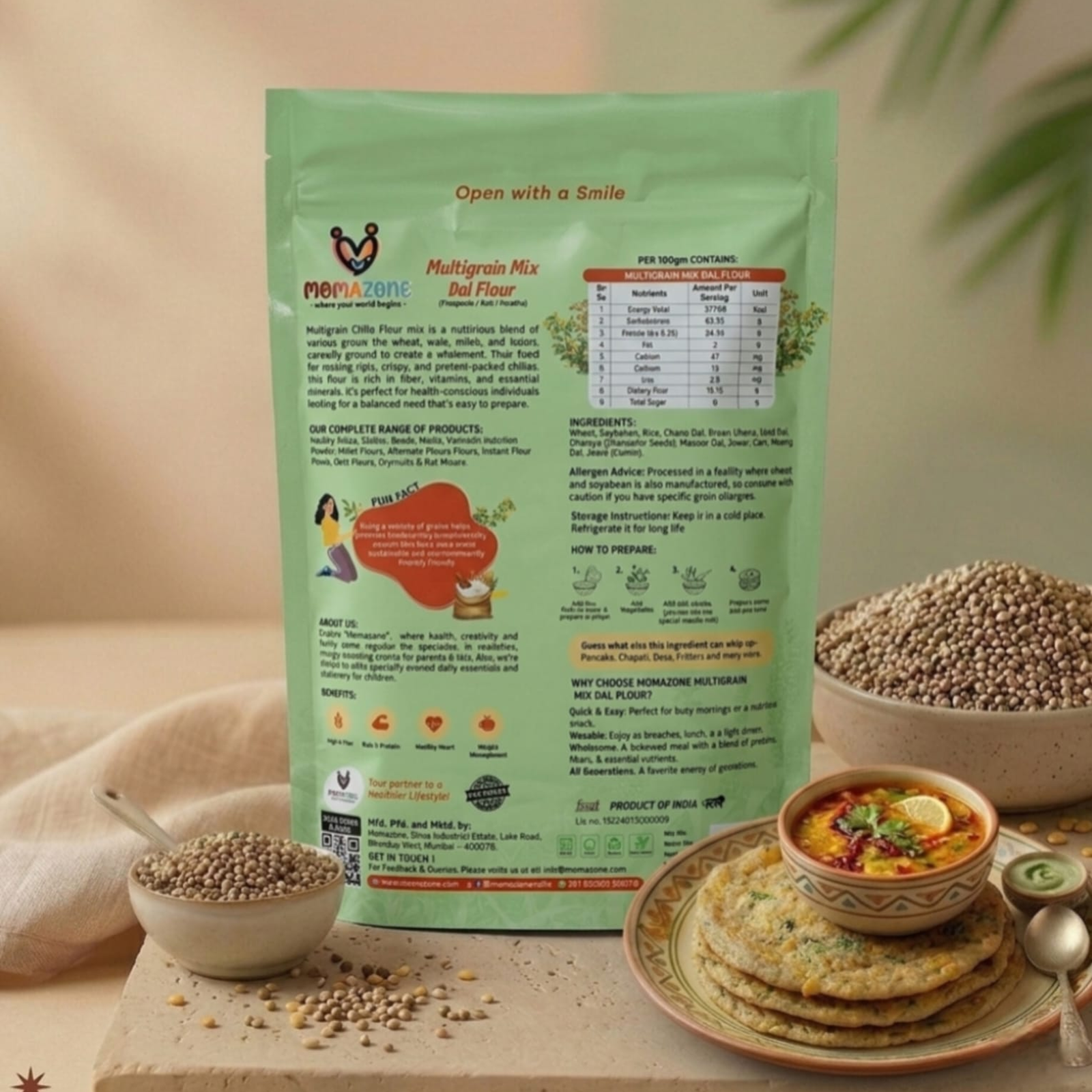 Multigrain Mix Dal Flour