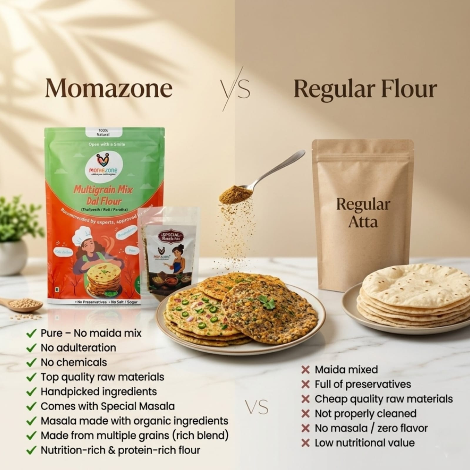 Multigrain Mix Dal Flour
