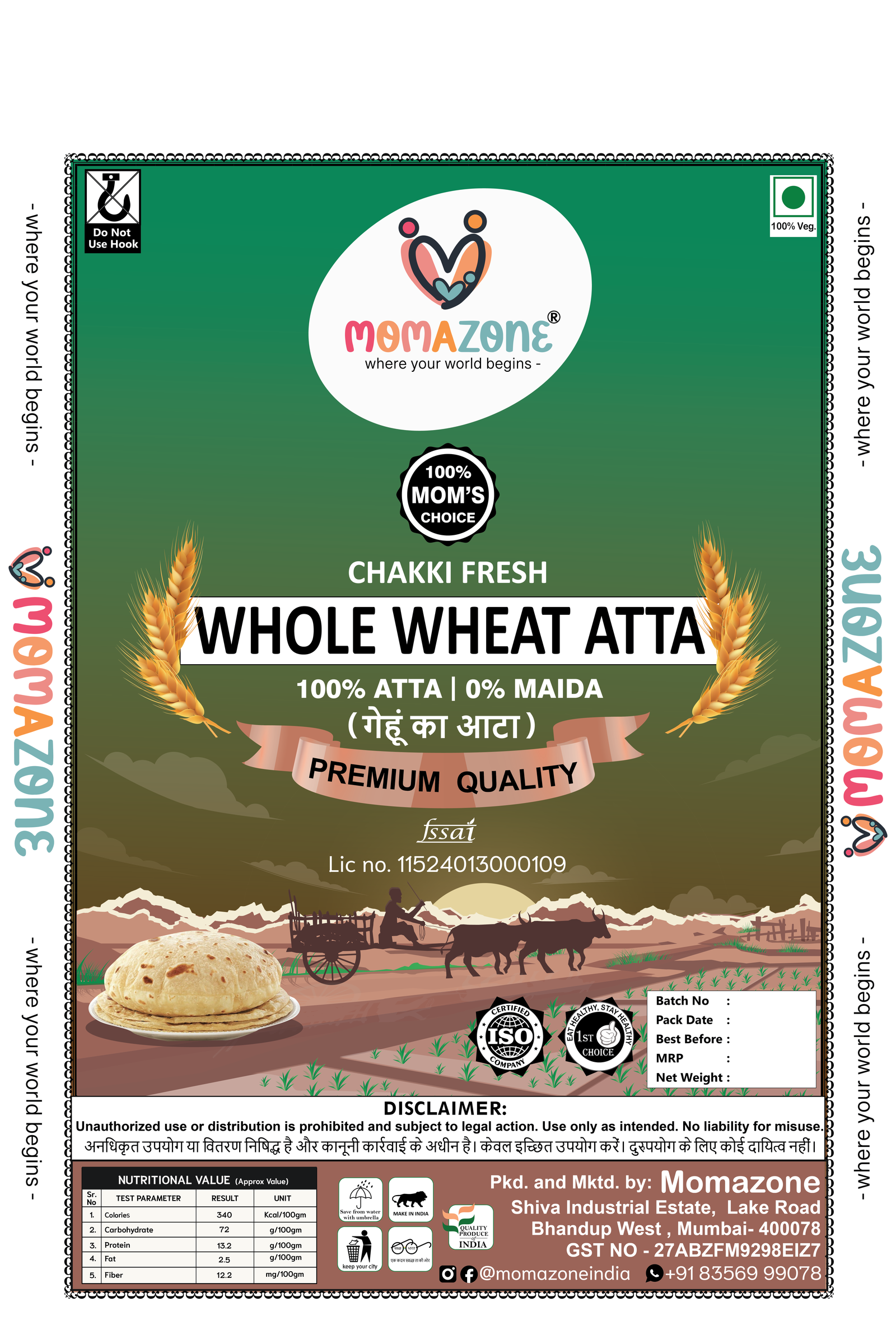 Whole Wheat Atta