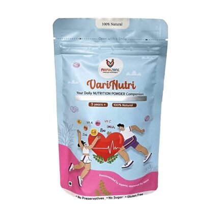 Varinutri Nutrition Powder blue pouch