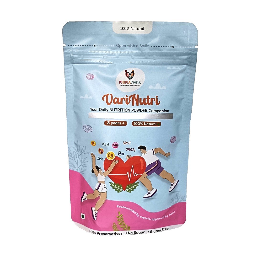 Varinutri Nutrition Powder blue pouch